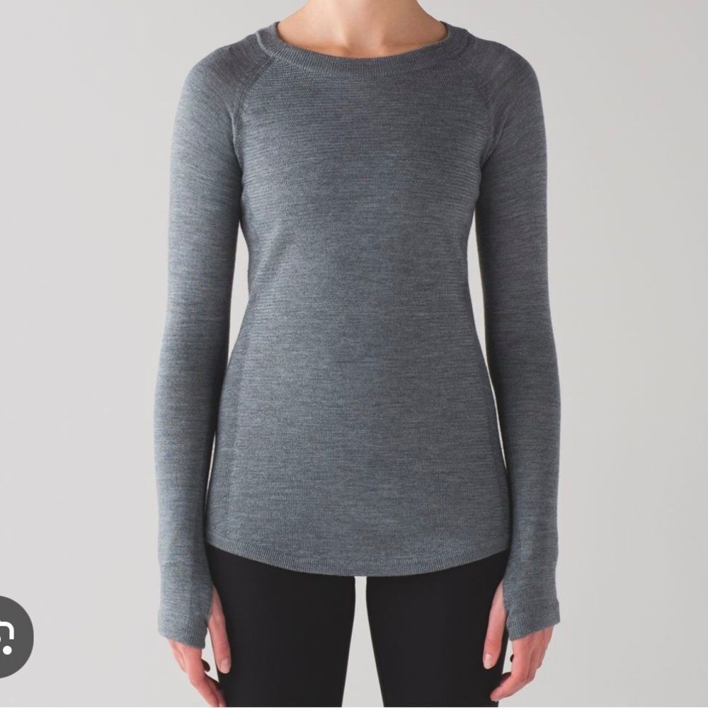 Lululemon Sit In Lotus Merino Wool Sweater